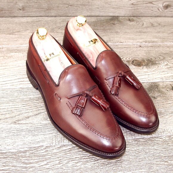 * NIB * $395 Allen Edmonds GRAYSON Dress Loafer 10.5 B Narrow * add $15 Trees main image 9